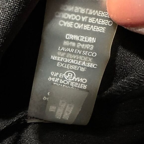 Calvin Klein Sheath Dress Women's Plus 14 Black Sleeveless Knee Length Back Zip - Picture 9 of 9